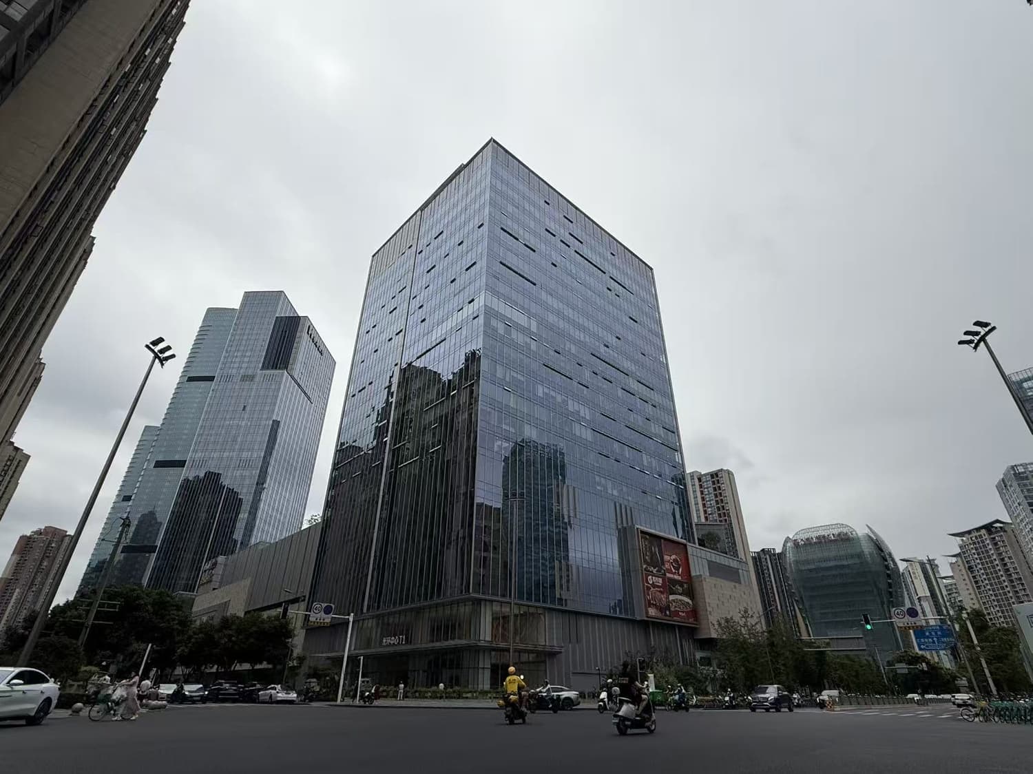 成都光环中心外观图